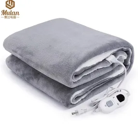新しいコントローラー電気毛布、毛布の上に加熱されたスローフランネル