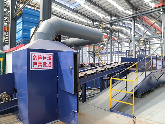 Planta especial de galvanizado para estructuras de acero en Shandong