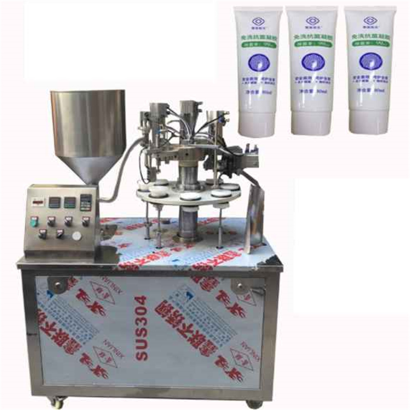 AZONE MACHINERY Factory For Semi Automatic Rotary Tube Filling Sealing