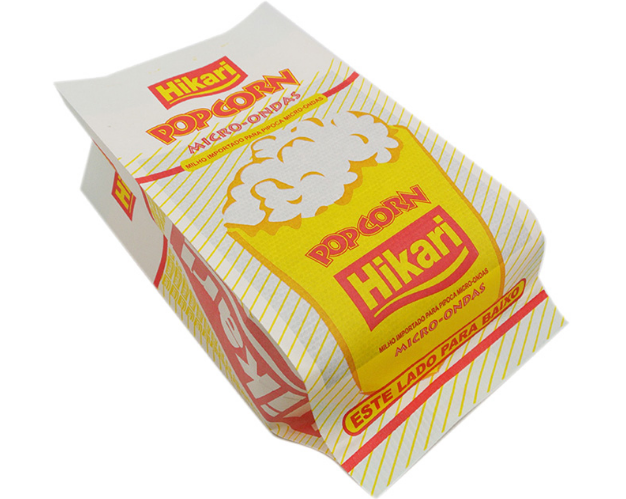 How do you use a microwave popcorn bag?