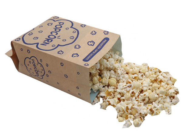How to make popcorn in microwave in paper bag?