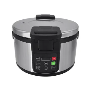 Rice cookers can cook various types of rice like jasmine, basmati, sushi, and wild rice.