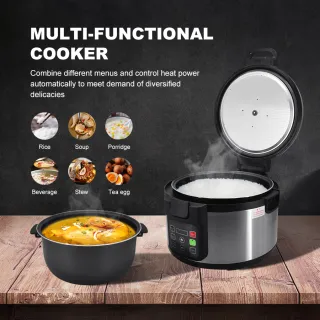 A smart rice cooker is a type of rice cooker that can be connected to a smartphone or other device, allowing users to control and monitor the cooking process remotely.