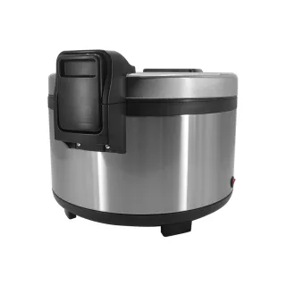 A Commercial Rice Cooker is a type of rice cooker that is designed for use in restaurants and other commercial kitchens, where large quantities of rice need to be cooked quickly and efficiently.