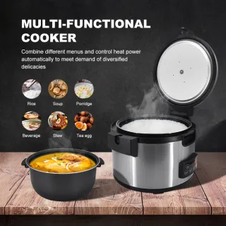 Induction rice cookers use induction heating technology to cook rice quickly and efficiently.