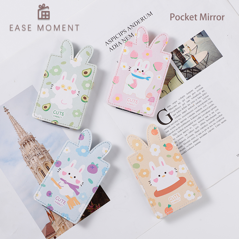 Holiday gifts portable printed mirrors Ease Moment