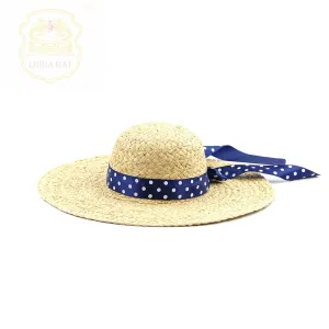 LiHua High Quality New Design Straw Hats Wholesale Raffia Summer Beach Hats