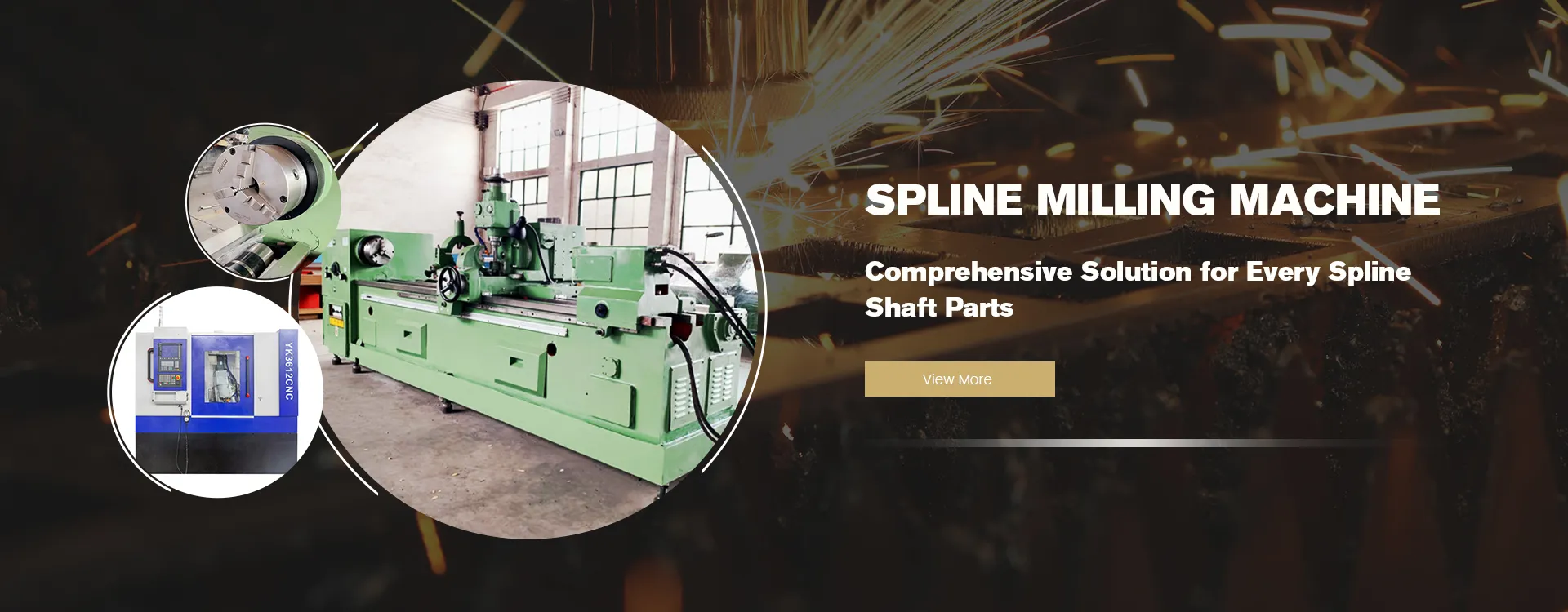 Spline Milling Machine