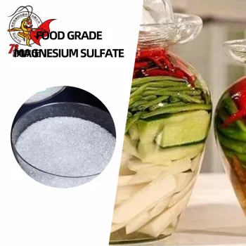 Food Grade Magnesium Sulfate Heptahydrate
