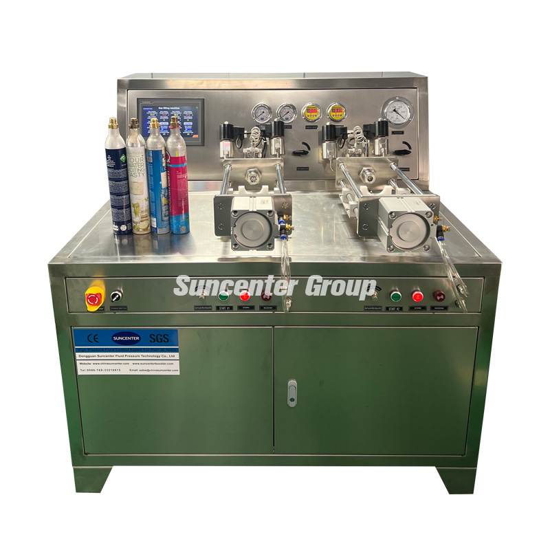 Australian clients Visited Suncemter for Purchasing CO2 sparkling water Cylinder Filling Machine Australian clients Visited Suncemter for Purchasing CO2 sparkling water Cylinder Filling Machine