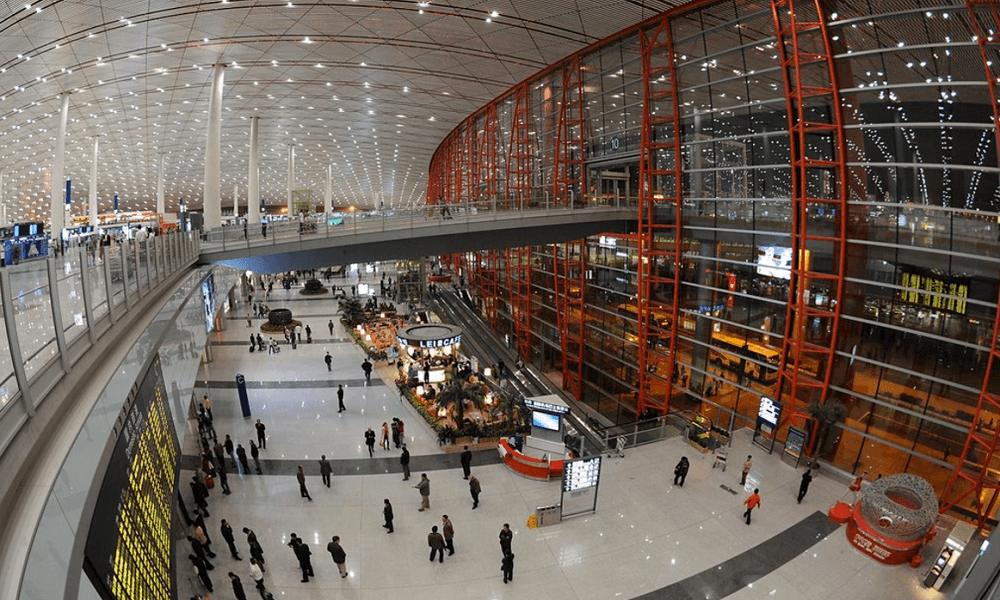 Terminal 3 of Beijing capital international airport