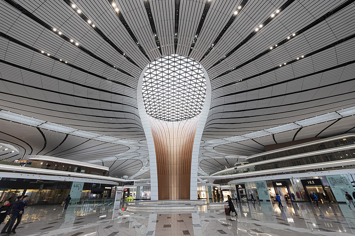 Terminal 3 of Beijing capital international airport