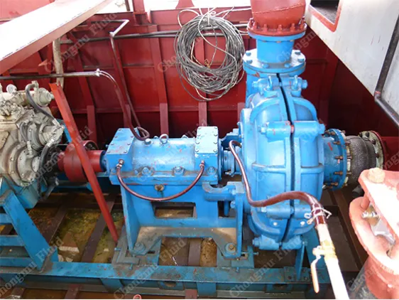 Slurry pump used in Zimbabwe copper mine