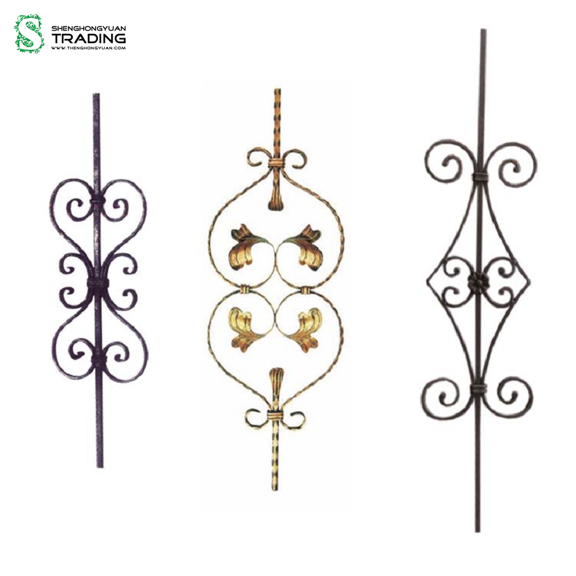 Wrought Iron Fence Components