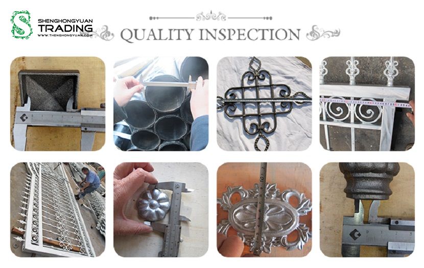 Wrought Iron Fence Components