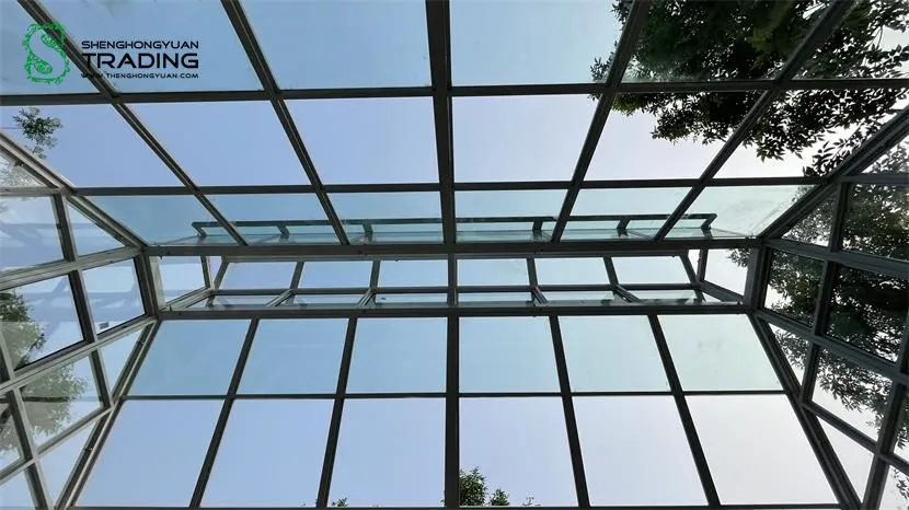 Tempered Glass Steel Sunroom