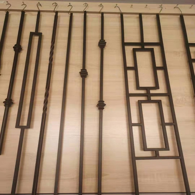 Wrought Iron Steel Components Balustrade Balusters