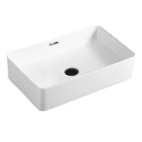 Shower room Ceramic Countertop Rectangular Basin HY-8153