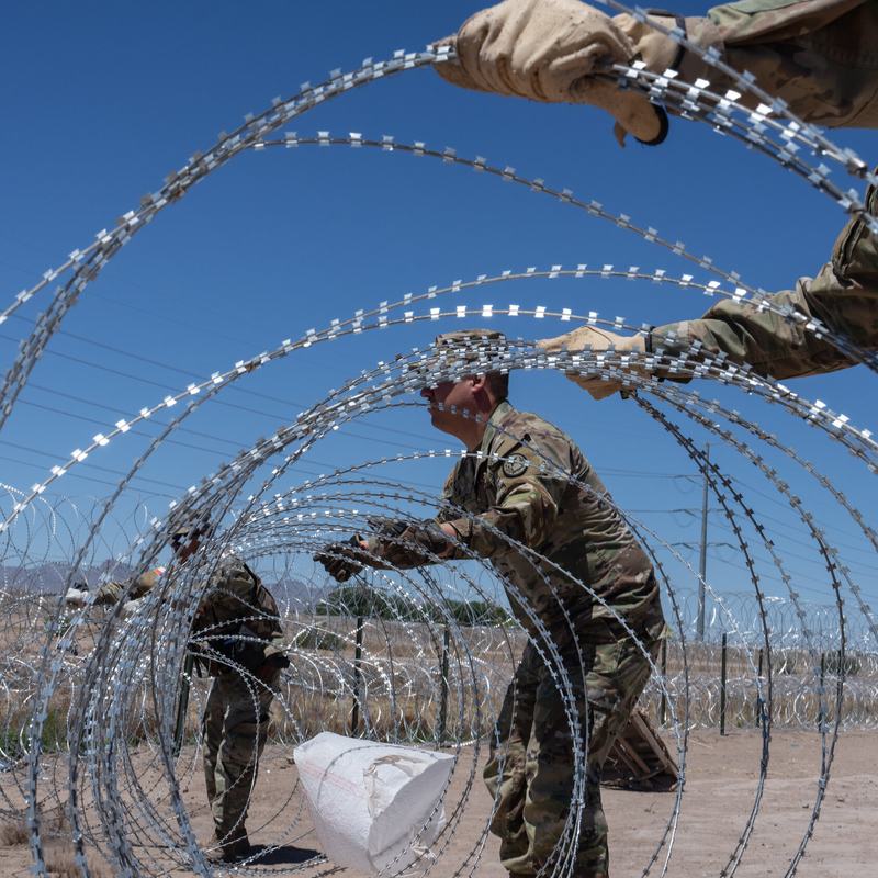 Galvanized Concertina Razor Wire Galvanized Concertina Razor Wire