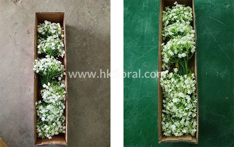 Artificial Flower, Home Deco, 29.5cm Gypso Pick x 10/140 Fl./Raffia Artificial Flower, Home Deco, 29.5cm Gypso Pick x 10/140 Fl./Raffia