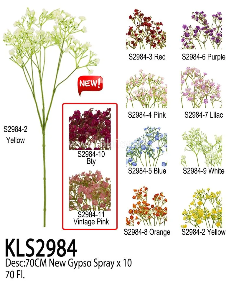 Artificial Gypso Spray Flower Artificial Gypso Spray Flower