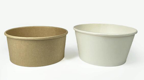 Takway or Disposable Food Grade Paper  Salad Bowls Round with Pet Lid