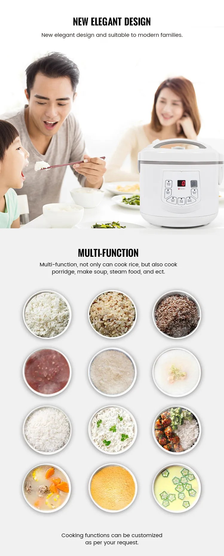 Smart Multi Functional Rice Cooker