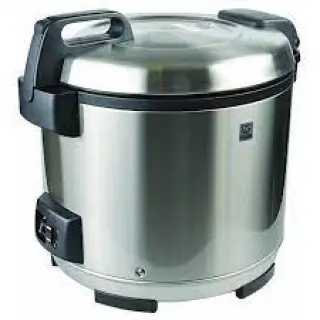 Ensure the heating element under the inner pot is clean and if you have a computerized rice cooker, make sure that the control panel is clean.