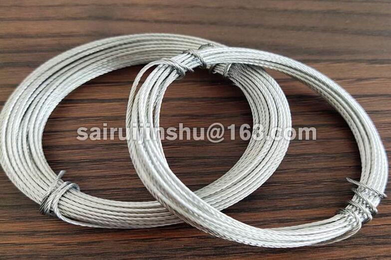 What is the purpose of Binding wire ? And its Type