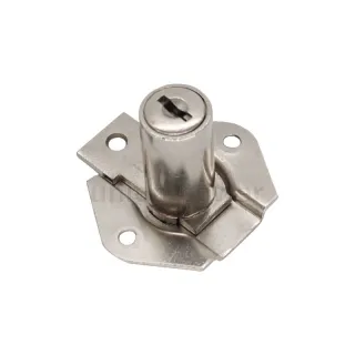 Nickel Iron Drawer Lock HZS137-32