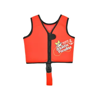 Red - Neoprene Swim Vest For Kids