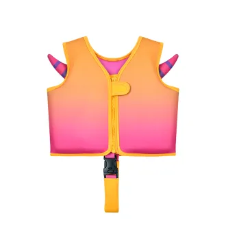 Pink-Neoprene Swim Vest