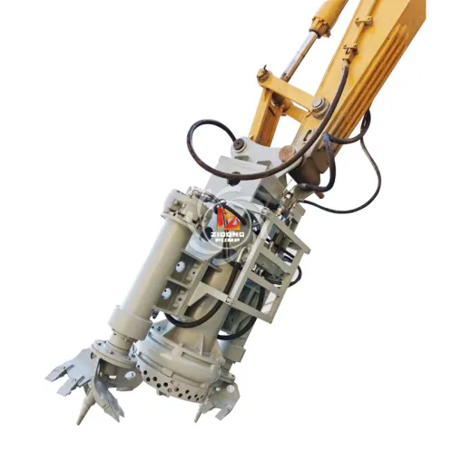 Pompe à sable submersible hydraulique d'excavatrice