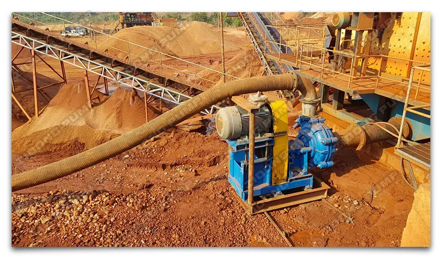 Angola Gold Mining Slurry Pumps