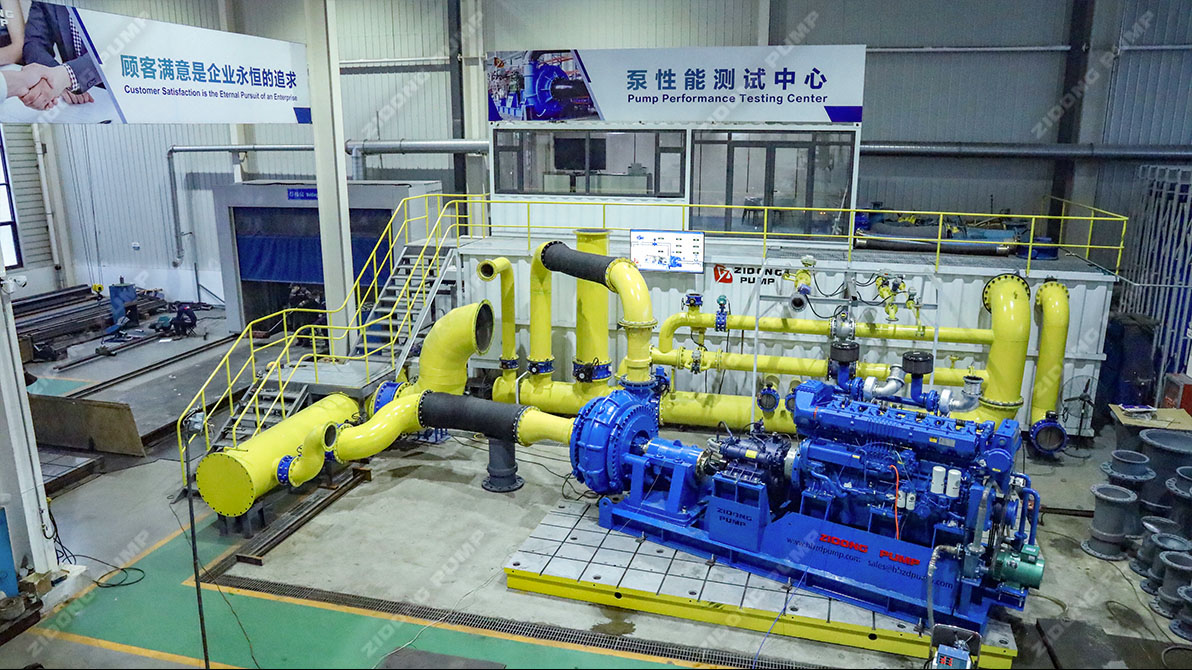 ZIDONG Pump Industry's ZG-14-12 Gravel Pump Performance Test Concludes Successfully, Actual Test Data Demonstrates Outstanding Quality