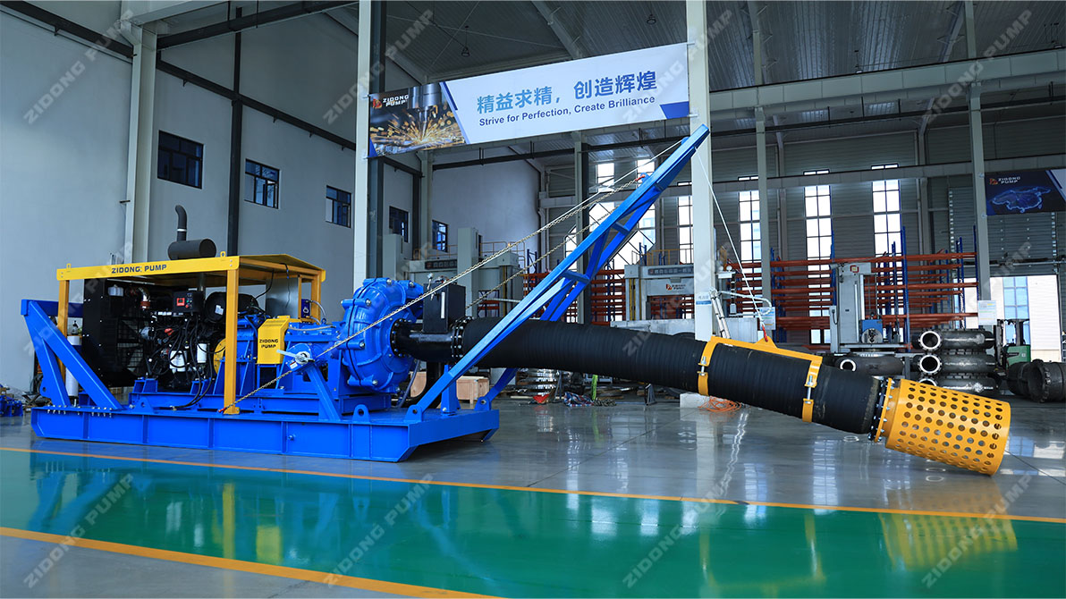 Zidong Pump ZJ250-8-6 Complete Pump Set Delivered, Hard-core Strength Empowers Efficient Mining Output