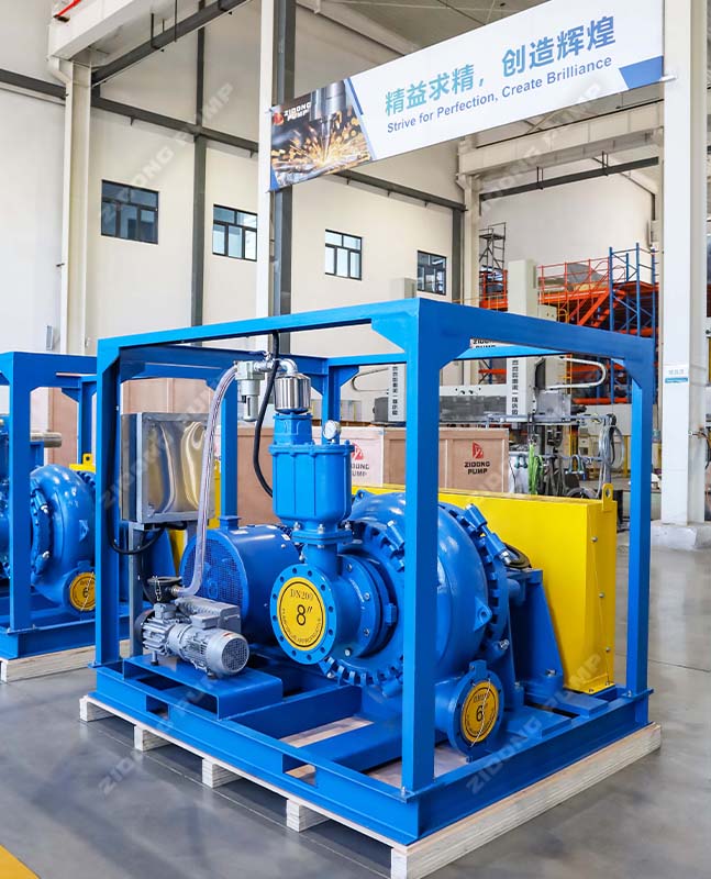 Zidong Pumps Successfully Delivers Complete ZG-8/6E Slurry Pump Unit