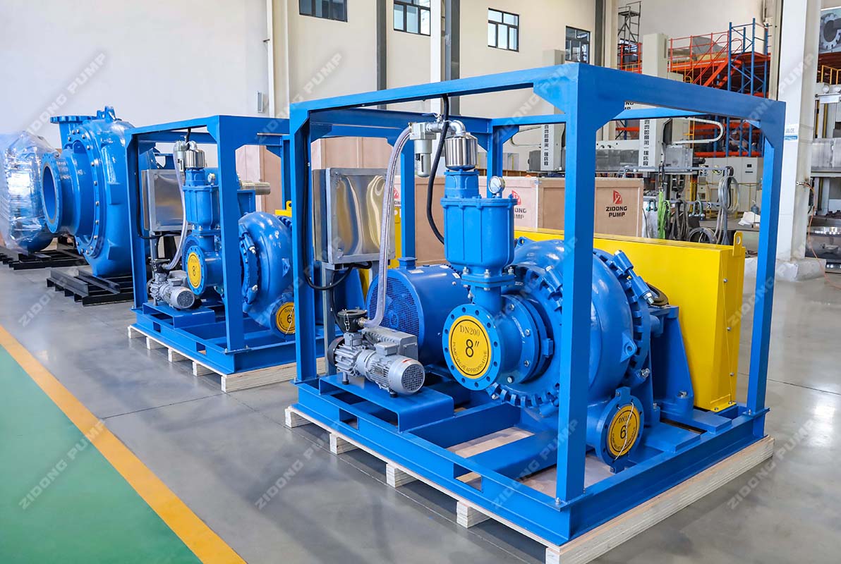 Zidong Pumps Successfully Delivers Complete ZG-8/6E Slurry Pump Unit