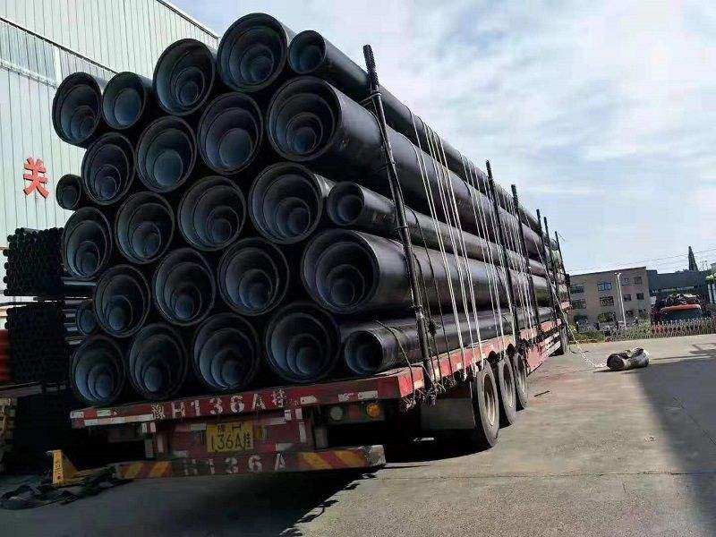 The steel-plastic composite pipeline won the bid for the expansion of the water supply project of the key cement plant of the Gansu Provincial Government.