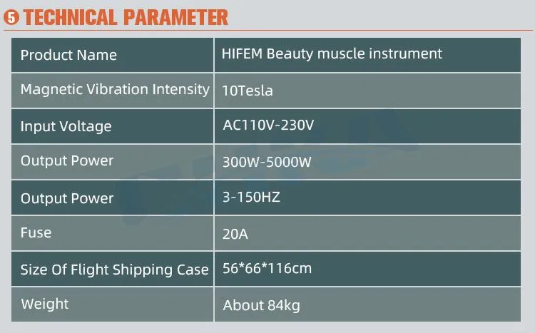 Máquina Emsculpt de cuatro manijas para estimulador muscular Four Handles Emsculpt Machine For Muscle Stimulator