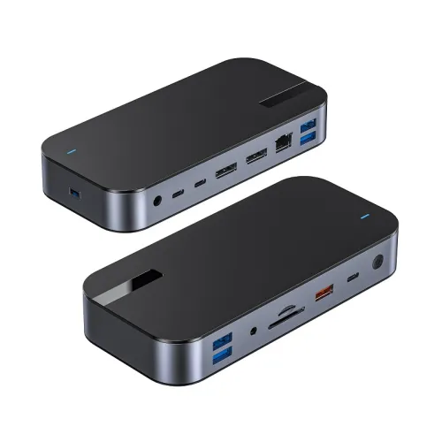 DK0703A USB-C video and 2*DP with DSC 15Ports