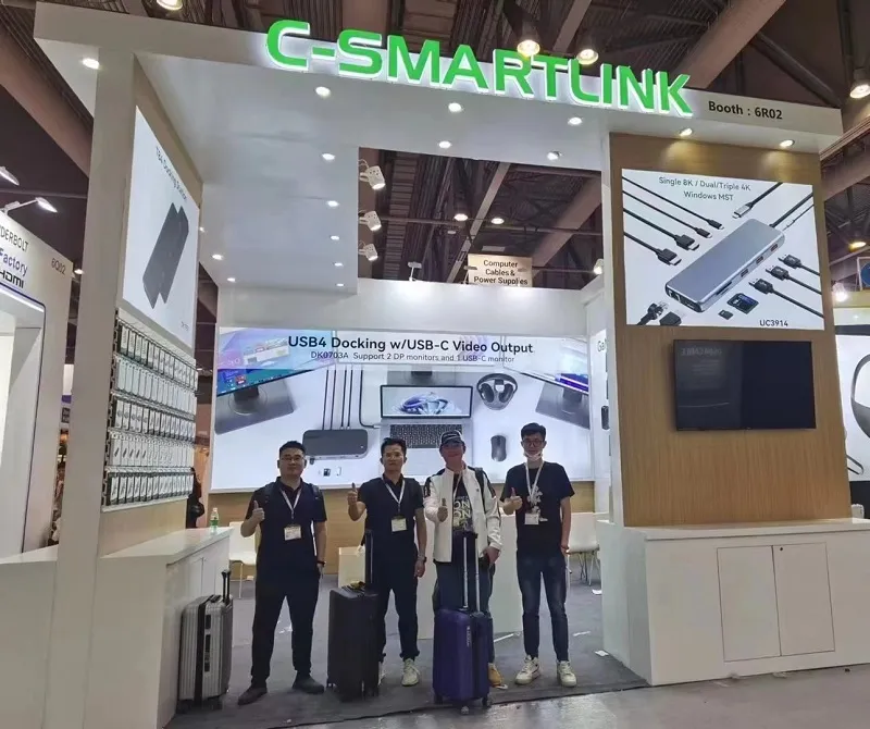 C-Smartlinkが2023年4月の香港展に参加し成功