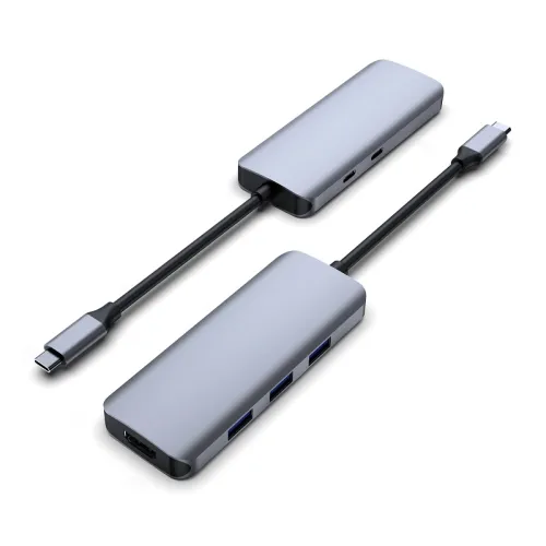 UC0420B PD3.1 USB-C Hub 6 Ports