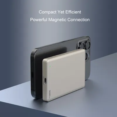 PB0605 QI2 5000mAh Ultra-Slim Wireless Power Bank