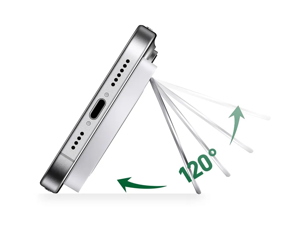 WA0204 Qi2 Wireless Charger with Stand Holder 15W