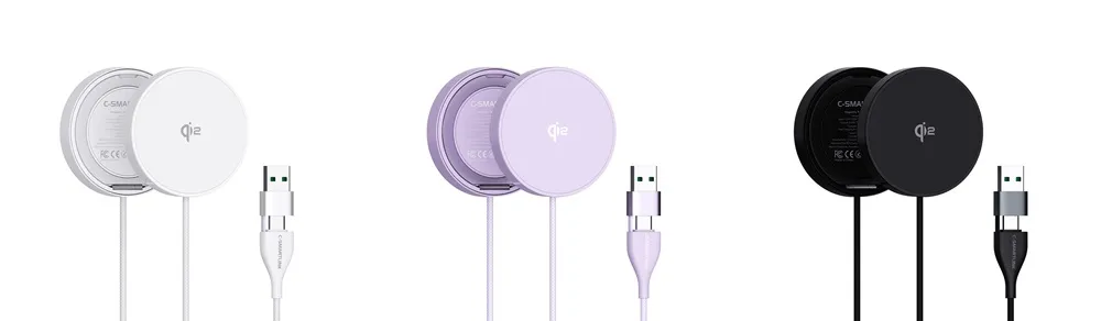 WA0204 Qi2 Wireless Charger with Stand Holder 15W