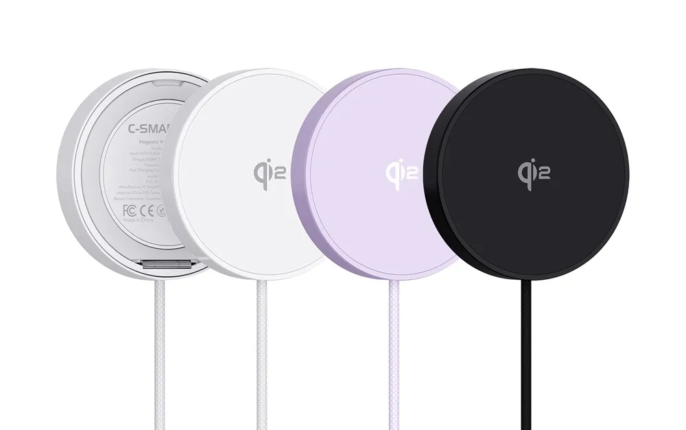 WA0204 Qi2 Wireless Charger with Stand Holder 15W