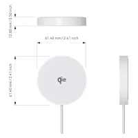 WA0204 Qi2 Wireless Charger with Stand Holder 15W