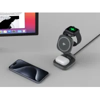 WA0112 3-in-1 Qi2 Magnetic Wireless Charger