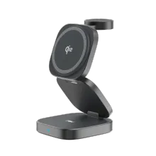WA0112 3-in-1 Qi2 Magnetic Wireless Charger